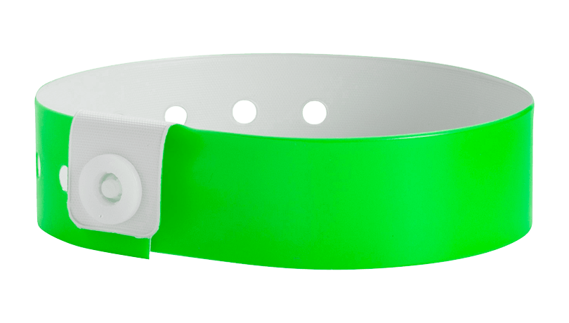 Vinyl L-Shape Wristbands