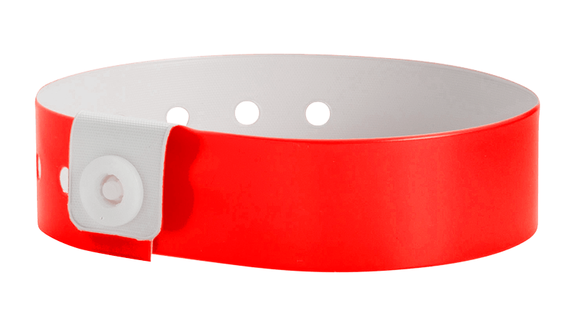 Vinyl L-Shape Wristbands