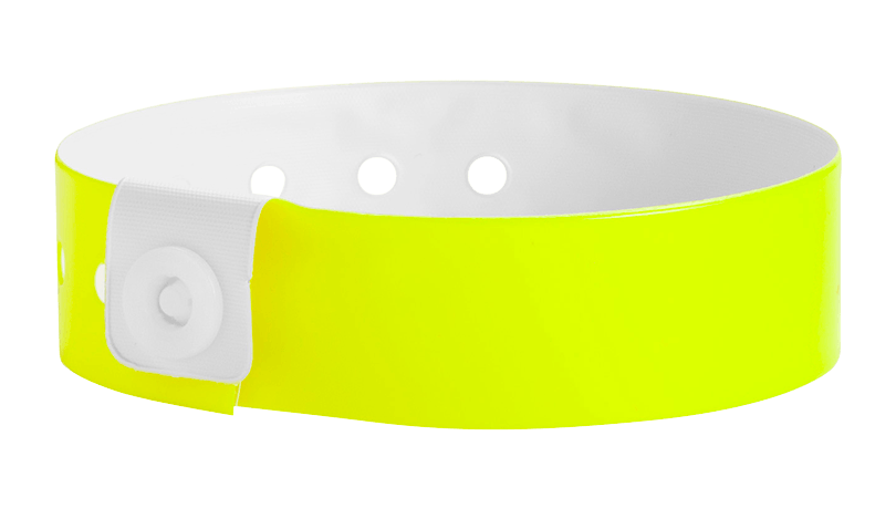 Vinyl L-Shape Wristbands