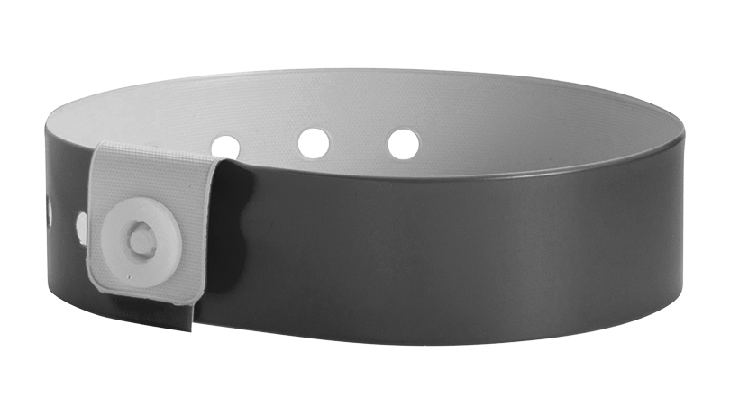 Vinyl L-Shape Wristbands