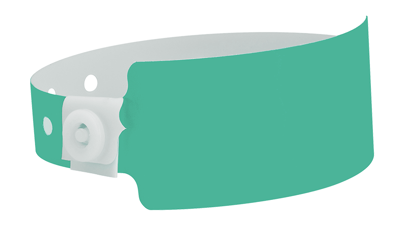 Plastic Wide Face Wristbands
