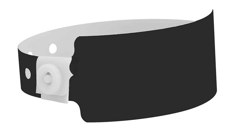 Plastic Wide Face Wristbands