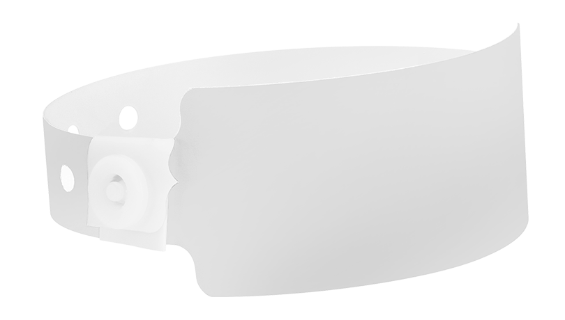 Plastic Wide Face Wristbands
